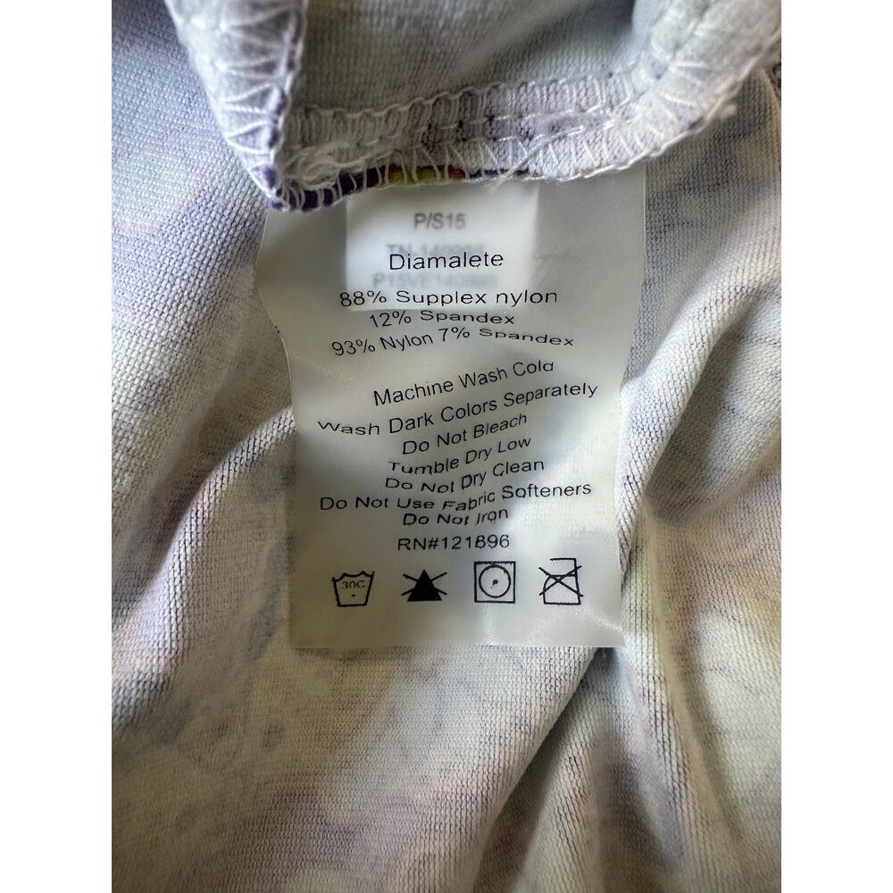 Title Nine Diamalete Shirt Dress Medium Printed V Neck Geometric Golf Summer - Picture 10 of 14